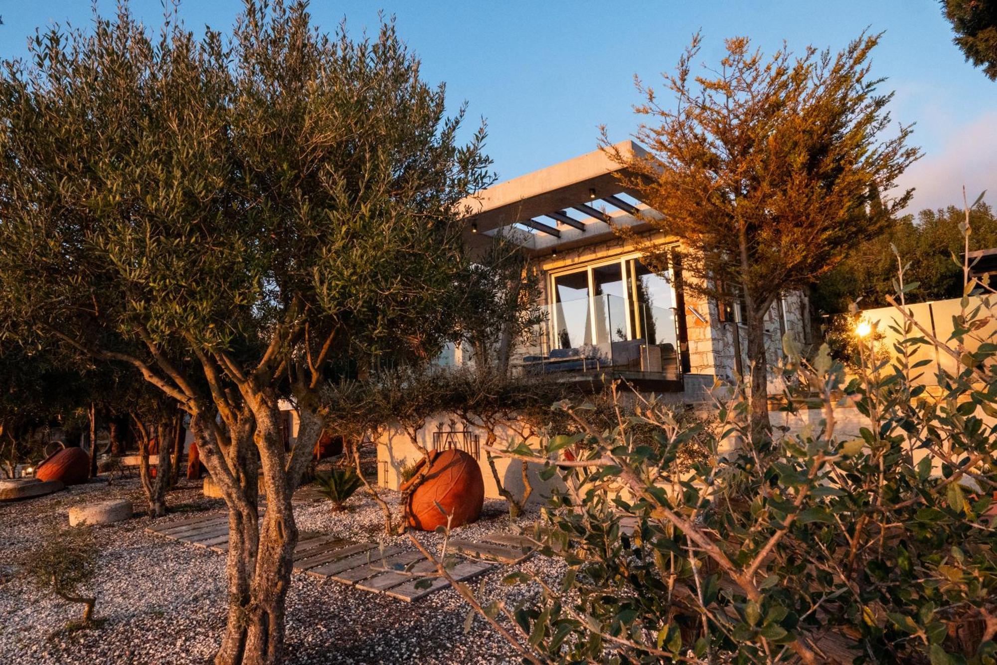Vila Ayia Marina Kathikas Exteriér fotografie
