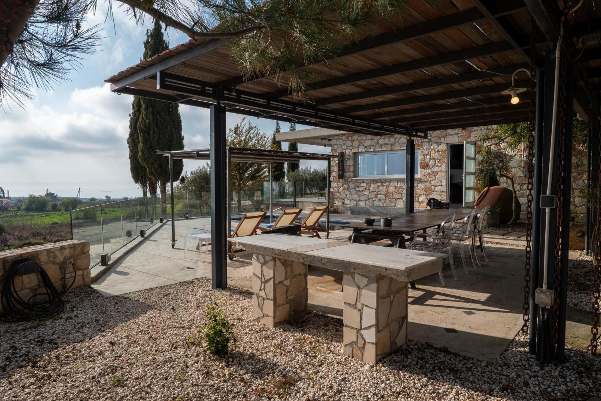Vila Ayia Marina Kathikas Exteriér fotografie